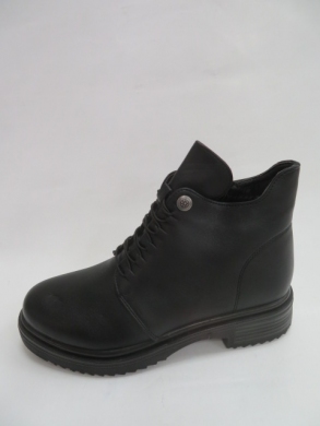 Botki damskie jesienne na płaskim (36-41) AK223-1 BLACK