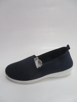 Buty sportowe damskie na płaskim (36-41) W809-2 DBLUE