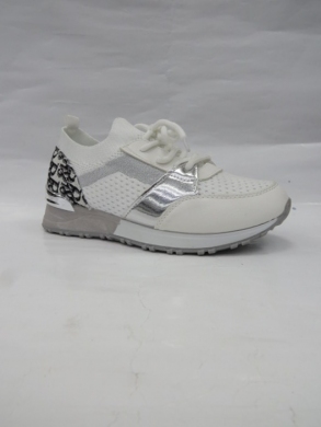 Buty sportowe damskie na płaskim (36-41) J2251-3 WHITE