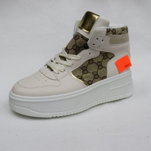 Buty sportowe damskie na koturnie (36-41) 8788-SP BEIGE