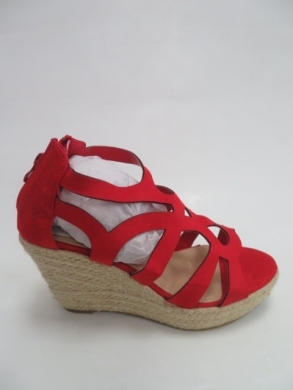 Sandały Damskie na koturnie (36-41) 108-121 RED