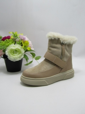 Botki damskie ocieplane na płaskim (36-41) XPL-2323 BEIGE