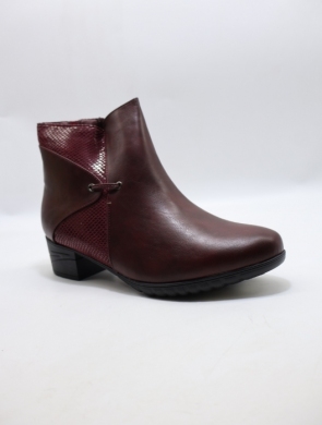 Botki damskie ocieplane na obcasie (36-41) HL61725 RED
