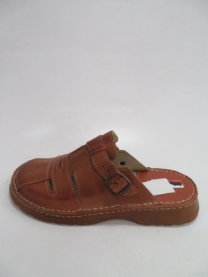 Klapki Męskie Skózrane (40-46) 020 BROWN