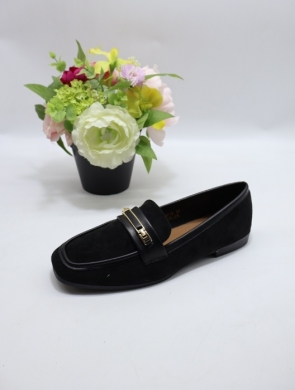 Mokasyny damskie na płaskim (36-41) 9713 BLACK