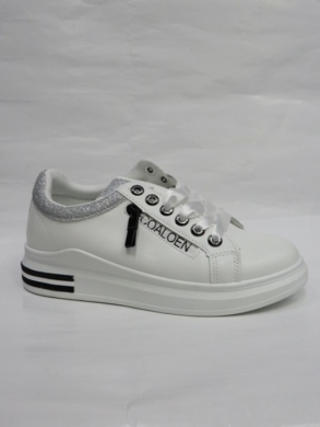 Buty sportowe damskie na płaskim (36-41) 60 WHITE
