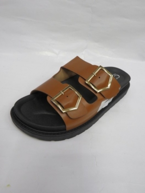Klapki damskie na płaskim (36-41) 5111 CAMEL