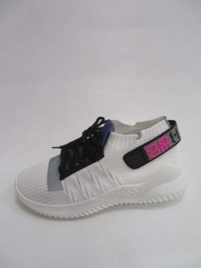 Buty sportowe damskie na płaskim (36-41) 2151-2 WHITE