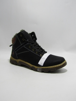 Trapery męskie ocieplane (41-46) 81109-4 BL/BROWN