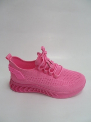 Buty sportowe damskie na płaskim (36-41) PC120 FUSHIA