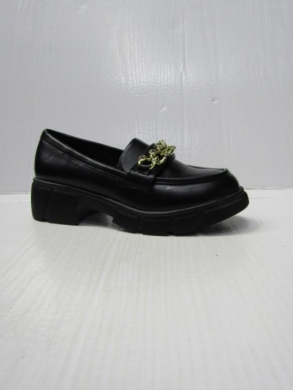 Mokasyny damskie na płaskim (36-41) HXL-2 BLACK