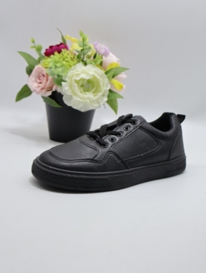 Buty sportowe damskie na płaskim (36-41) 958 BLACK