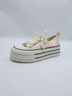 Trampki damskie na płaskim (35-40) BD-2 PINK