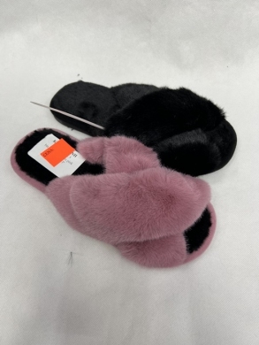 Kapcie damskie ocieplane (36-41) KL62 MIX
