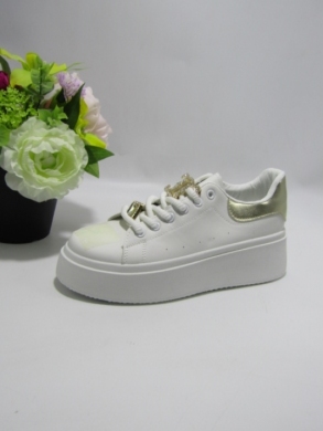 Buty sportowe damskie na płaskim (36-41) YH38 GOLD
