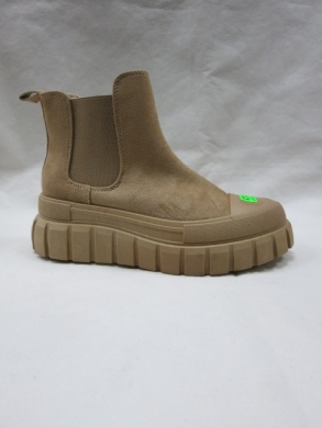 Botki damskie na płaskim (36-41) 3921-1 KHAKI