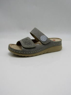 Klapki damskie na płaskim (36-41) 3025 GREY