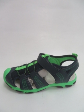 Sandały chłopięce (32-37) D959 BLUE/GREEN