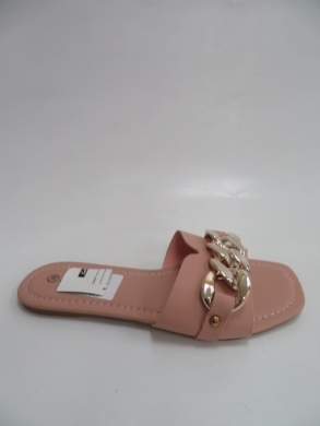 Klapki damskie na płaskim (36-41) F-39 PINK