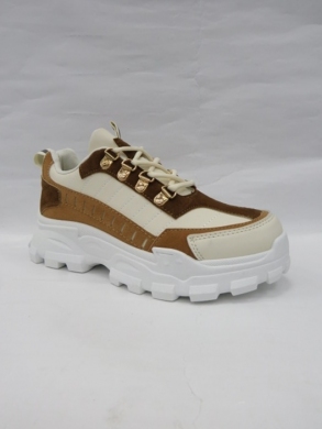 Sneakersy damskie niskie (36-41) AB-875 KHAKI