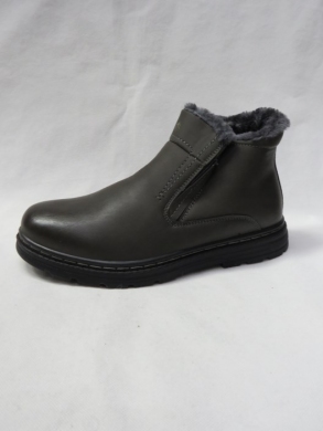Botki męskie ocieplane (40-46) E116-3 GREY