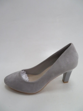 Czółenka damskie na szpilce (36-41) LE-505B GREY