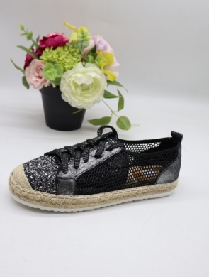 Buty sportowe damskie na płaskim (36-41) HH-87 BLACK