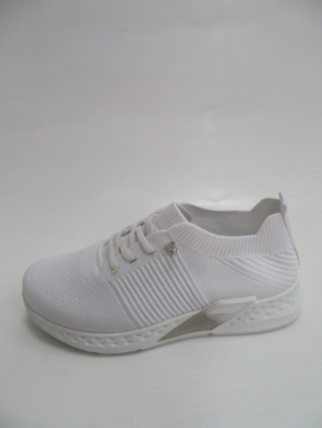 Buty sportowe damskie na płaskim (36-41) K08-3 WHITE