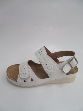 Sandały damskie na koturnie (36-41) 1103 WHITE