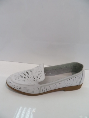 Półbuty damskie na płaskim (36-41) GD-FL003 WHITE