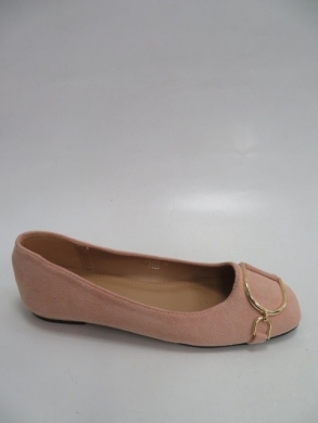 Baleriny Damskie na płaskim (36-41) LK47 PINK