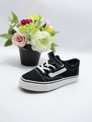 Trampki dziewczęce (31-36) XWQ807 BLACK