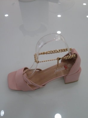 Sandały Damskie na obcasie (36-41) T385 PINK