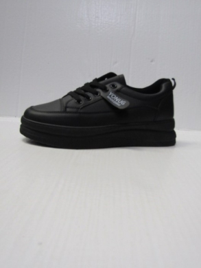 Buty sportowe damskie na płaskim (36-41) S136-21 BLACK