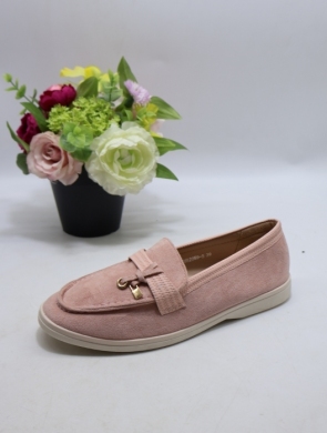 Mokasyny damskie na płaskim (36-41) 82059 PINK