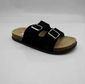 Klapki damskie na płaskim (36-41) 98-179 BLACK