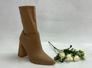 Kozaki damskie jesienne na obcasie (36-41) MVP320X KHAKI