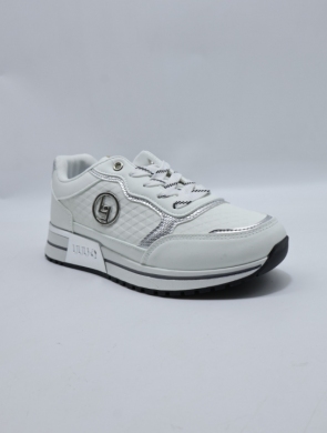 Buty sportowe damskie na płaskim (36-41) SJ2598-5 WHITE