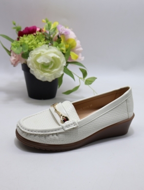 Półbuty damskie na koturnie (36-41) QQ-16 WHITE