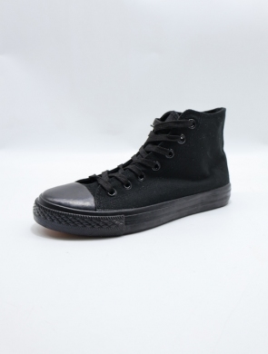 Trampki damskie na płaskim (36-41) XWQ816 A.BLACK