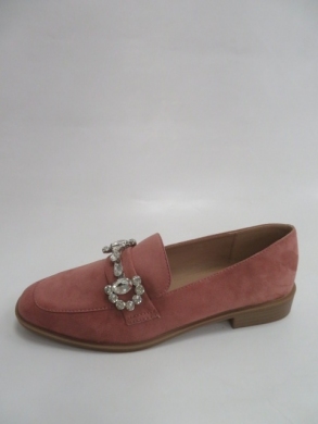 Mokasyny damskie na płaskim (36-41) T536 PINK