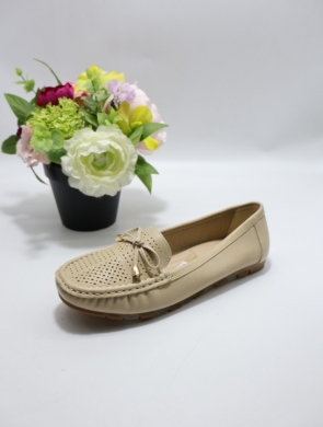 Mokasyny damskie na płaskim (36-41) ARS-95-2 BEIGE