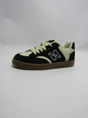 Buty sportowe damskie na płaskim (36-41) YH39 BLA/BEI