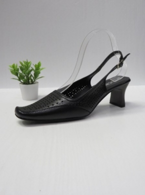 Sandały damskie na obcasie (36-41) 6038-1BK