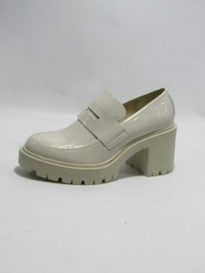 Botki damskie na obcasie (36-41) 9509A-1 BEIGE
