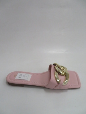 Klapki damskie na płaskim (36-41) 2305-13 PINK