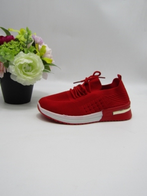 Buty sportowe damskie na płaskim (36-41) FM-25 RED