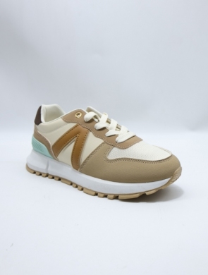 Buty sportowe damskie na płaskim (36-41) BO-126 KHAKI