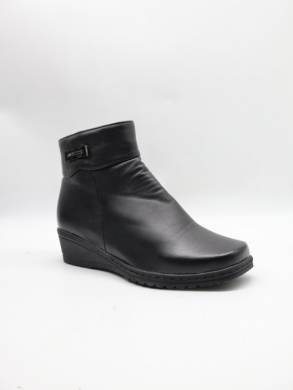 Botki damskie ocieplane na koturnie (36-42) FX2208 BLACK