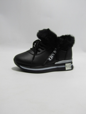 Buty sportowe damskie ocieplane (36-41) 8351-1 BLK